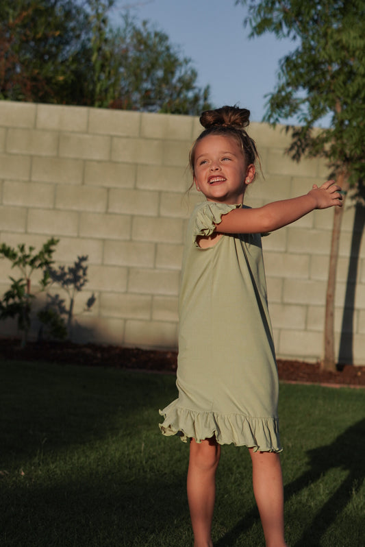 Sea Glass Rib Nightgown + Undies Set